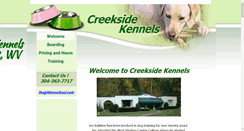 Desktop Screenshot of creeksidepetplace.com